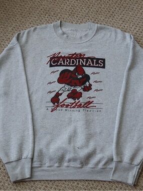 Gray Cardinals Graphic Crewneck Sweatshirt - Unbranded